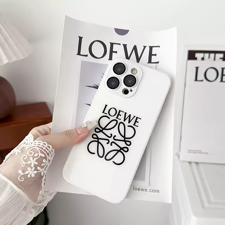 ロエベアイフォン16/15/14ケースシンプル 可愛いアイフォーン14/13 pro maxピンク携帯 ケース Loewe iPhone 12プロナイロンスマホケース ロエベおしゃれiphone 11カバー薄い
